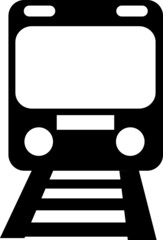 Train vector icon illustration on white backgrouynd..eps