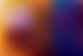 Dark pink, red vector gradient blur drawing.