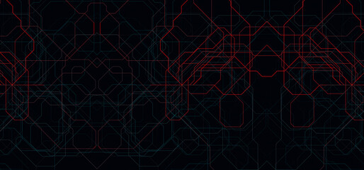 Abstract technology circuit board. Abstract digital background with technology circuit board texture. Electronic motherboard illustration.	