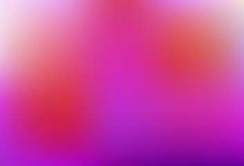 Light pink vector gradient blur template.