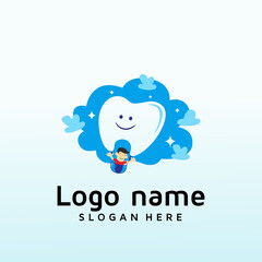 Design a logo for a children dentist