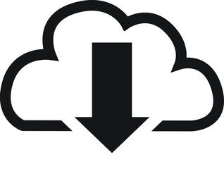 cloud download icon