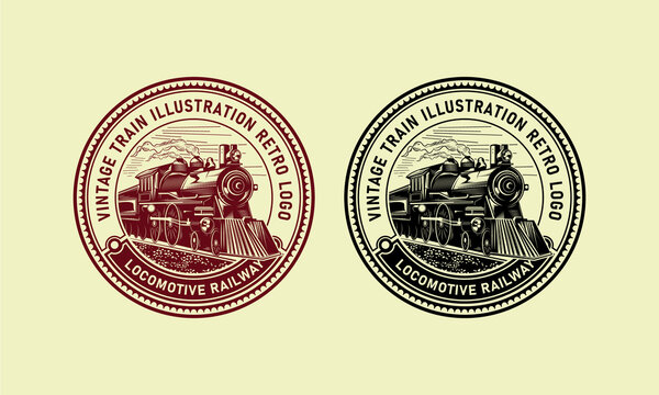 Vintage Train Stamp Images Browse 12 742 Stock Photos Vectors