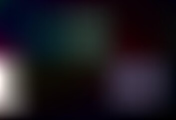 Dark multicolor vector blurred backdrop.