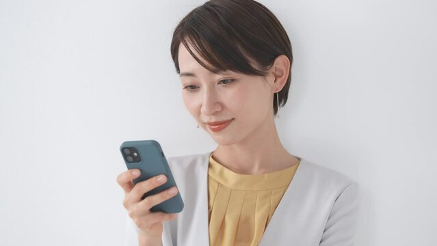 スマートフォン・女性