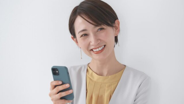 スマートフォン・女性