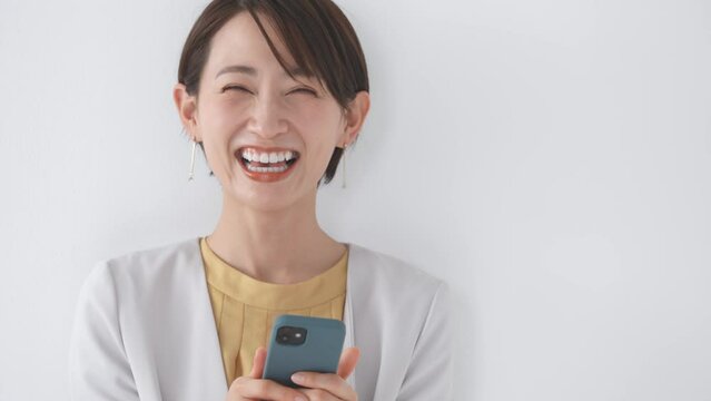 スマートフォン・女性