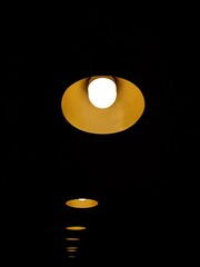 vintage lamp decorative in home, Business creativity and inspiration concepts with lightbulb and pencil on yellow background. motivation for success.think big ideas, light bulbs,india