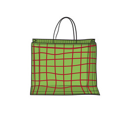 Hand-drawn coloured vector illustration of gift.