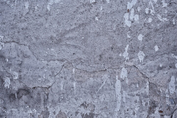 gray stucco grunge wall, abstract background gray wall blank