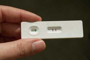 positive result of pregnancy test