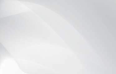 The white abstract background looks modern and dimensional.