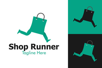 Illustration Vector Graphic of Shop Runner Logo. Perfect to use for Technology Company