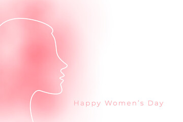 elegant womens day background design