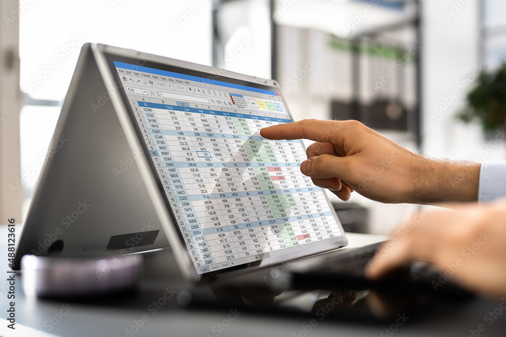 Aufkleber spreadsheet business data analyst