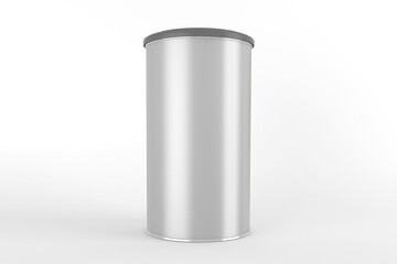 Tin Can With Lid