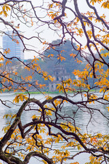 Sword lake on autumn