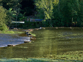 dam on the river 
