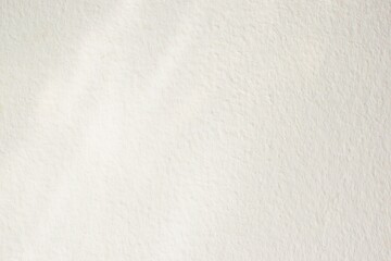sunlight shadow on abstract white concrete wall background texture