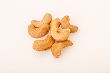 Natural organic Cashew nut heap