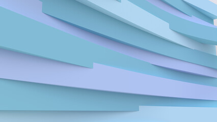 Obraz premium bluе volumes as background and texture. Background for video and television studio