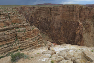 Monument Valley, Arizona, Utah, USA, Sentinel Mesa, West Mitten Butte, East Mitten Butte Merrick Butte