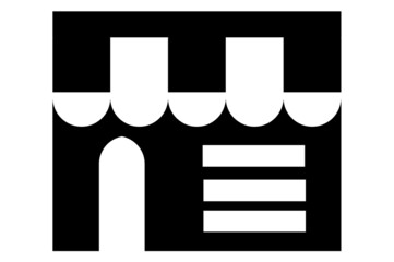 Store Online Isolated Vector Illustration which can be easily modified or edit