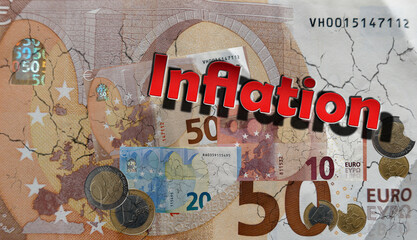 Fototapeta na wymiar Inflation