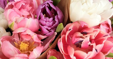 bouquet of tulips