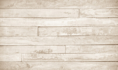Naklejka premium Brown wood texture background. Wooden planks old of table top view and board nature pattern decoration.