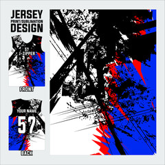 sublimation printing jersey fabric background vector design for sports team uniforms