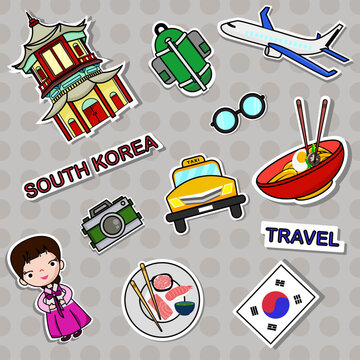 Korea sticker