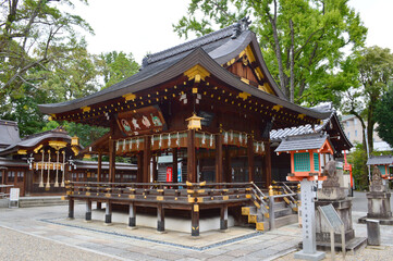 Obraz premium 猪を祀る京都市の護王神社01