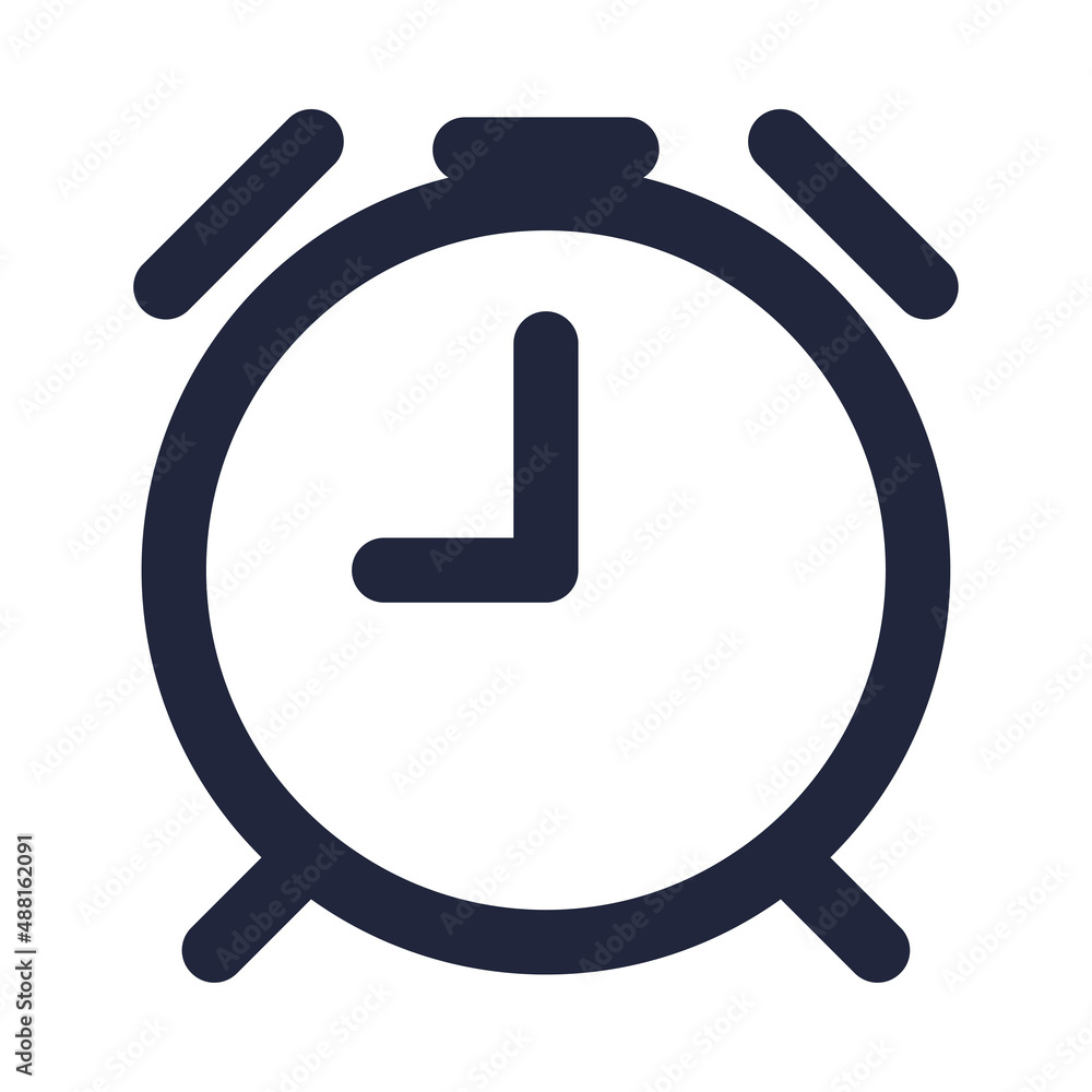 Poster alarm icon is made to complement your design needs, such as mobile and web applications, business ca