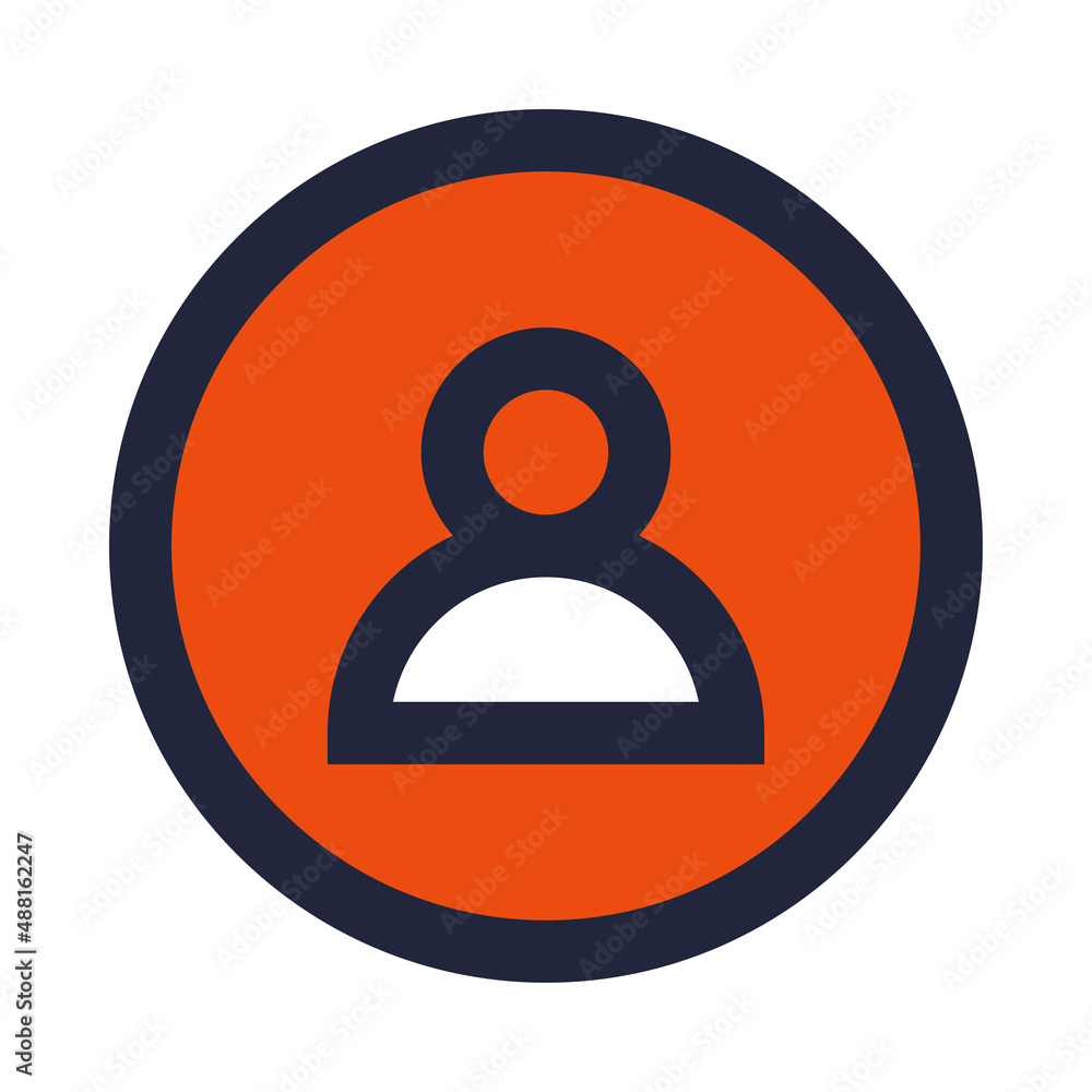 Poster profile icon is made to complement your design needs, such as mobile and web applications, business 