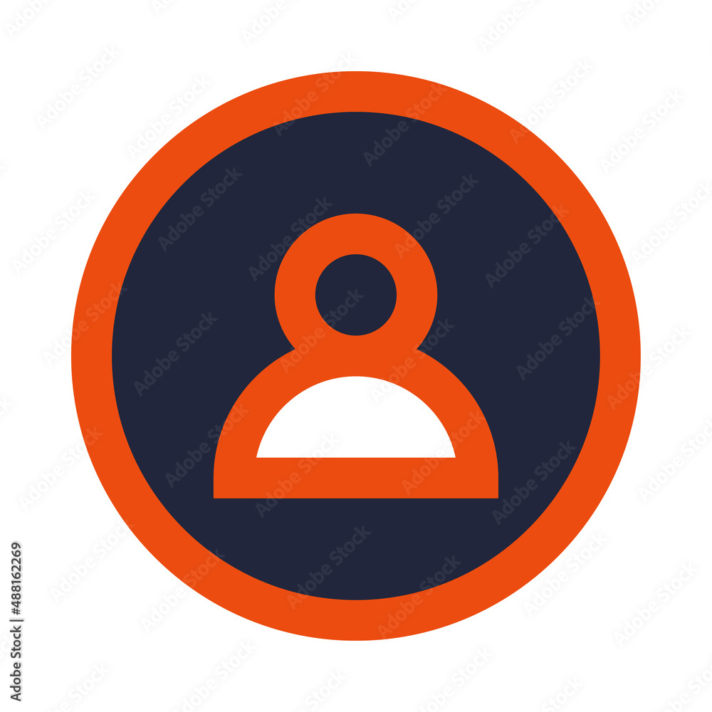 Poster profile icon is made to complement your design needs, such as mobile and web applications, business 