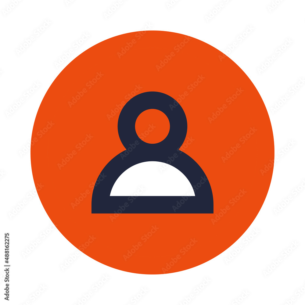 Poster profile icon is made to complement your design needs, such as mobile and web applications, business 