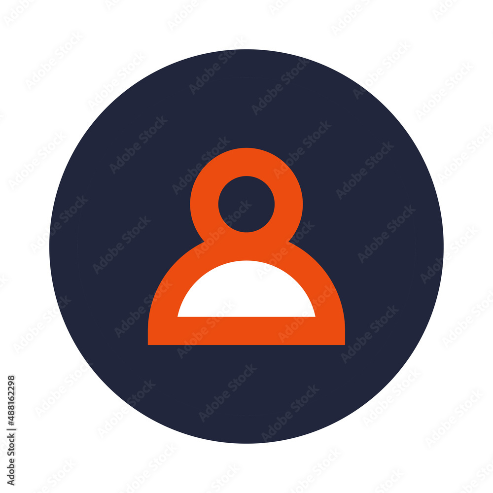 Poster profile icon is made to complement your design needs, such as mobile and web applications, business 