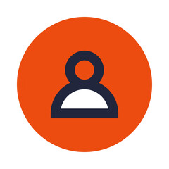 Profile icon is made to complement your design needs, such as mobile and web applications,  business cards, flyers and others. File: Editable Vector Graphic (EPS), you can edit the size and colour. 