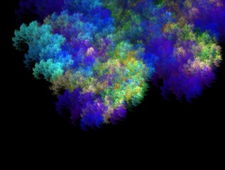 Imaginatory fractal abstract background Image