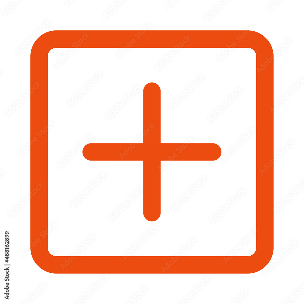 Poster square add icon is made to complement your design needs, such as mobile and web applications, busine
