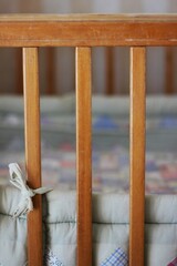 Obraz na płótnie Canvas baby crib