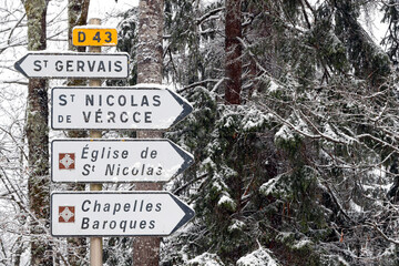 Daily life. French Alps.