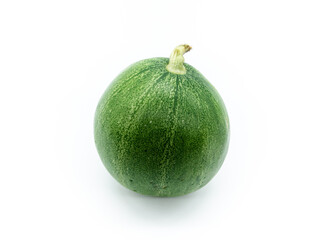 잘 익은 목색의 머스크 멜론