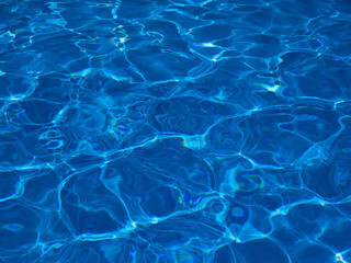 Swimming pool surface abstract background