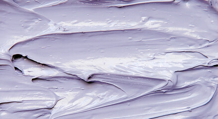 Cosmetic texture for face and body. Spa Selective focus.