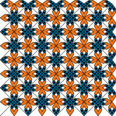 simple batik pattern with elegant colors suitable for textiles