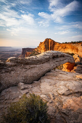 Sunrise at Arches National Park in Utah 