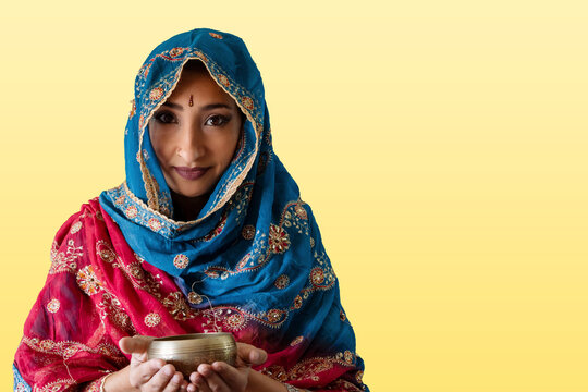 Joven mujer india I