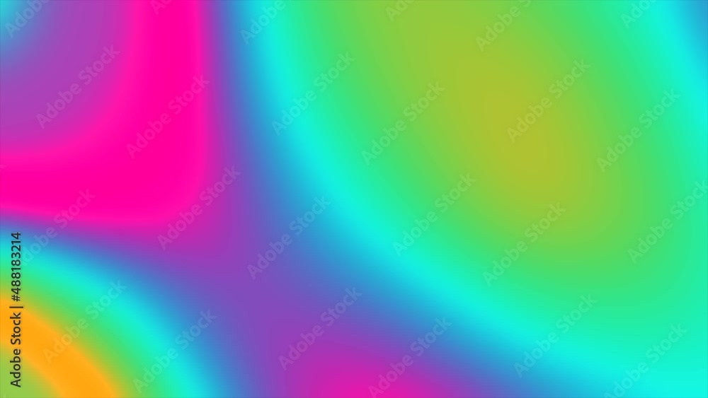 Poster hot multicolored neon popping hdr gradients with beautiful colors and smooth motion hd. suitable for
